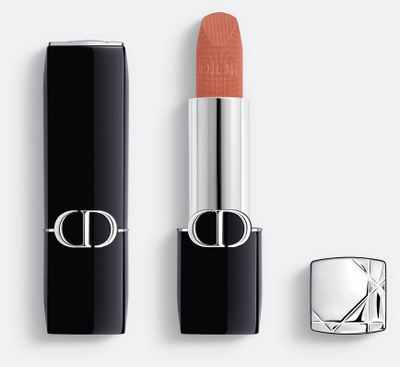 Buzëkuq Dior Rouge Dior Velvet Lipstick, finish velvet, ngjyrë couture, i kuq