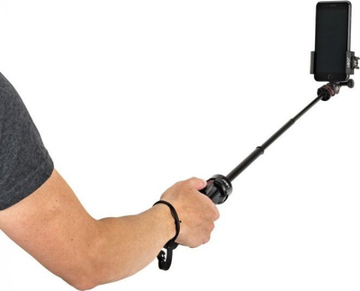Tripod për telefon Joby GripTight Pro TelePod, teleskopik, me telekomandë Bluetooth, i zi