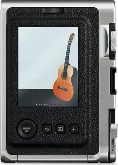 Aparat fotografik instant Fujifilm Instax Mini Evo USB C, me Bluetooth, me 40 filma, i zi