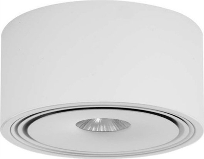 Spot drite i rrumbullakët V-TAC VT-2825, 20W COB LED, 3n1, i bardhë