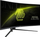 Monitor gaming i lakuar MSI MAG 345CQRDE, 34", UWQHD, 180Hz, i zi