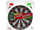 Set darts ADAR 539174, tabelë 20 cm, 6 shigjeta, shumëngjyrëshe