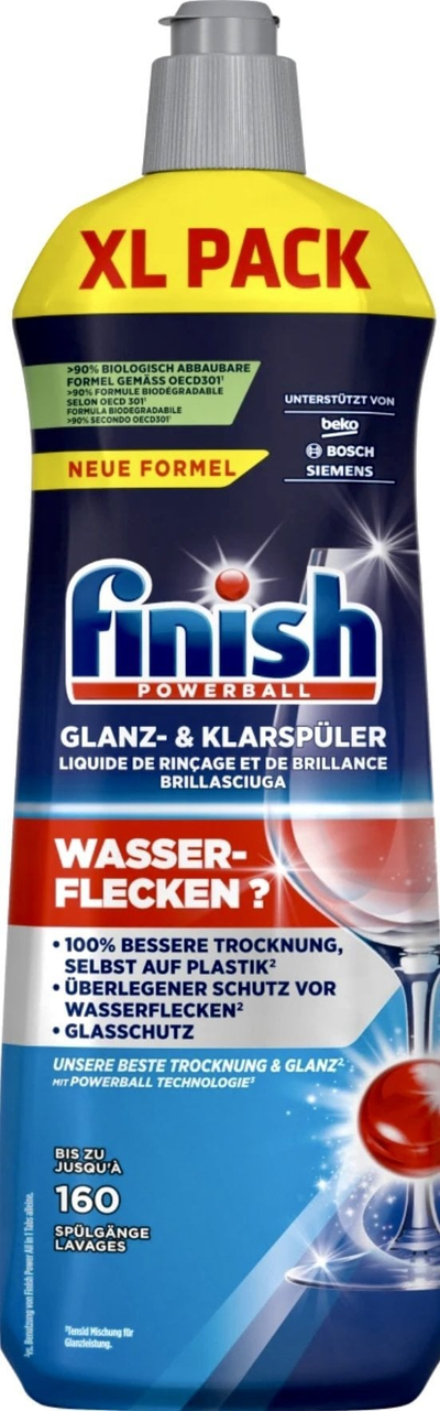Shkëlqyes enësh Finish Rinse Aid, 500ml, i tejdukshëm