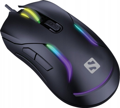 Mausi Sandberg LightFlow 6D Gamer, 3600 DPI, USB, i zi