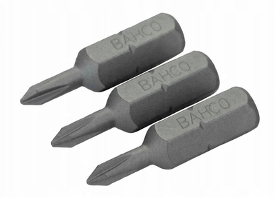 Bit kaçavide BAHCO 59S/PH2-IPB, 1/4", PH2, 25mm, set 500 copë