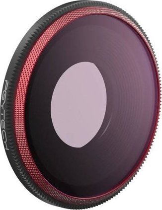 Filtër UV PGYTECH Professional për Osmo Action 3, alumin, i kuq