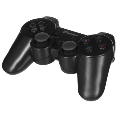 Gamepad pa tel Vakoss GP-4705BK, USB, Dual Shock, i zi