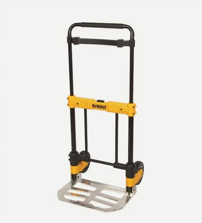 Рачна преклопна количка DeWALT Foldable Hand Truck, капацитет 190 kg, челични тркала со PU