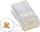 Prizë rrjeti RJ45 8p8c për tel, set me 10 copë, transparente