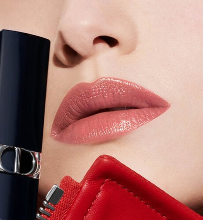 Ruzh buzësh Dior Rouge Dior, Metallic Finish, nuanca 100 Nude Look, multi