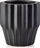 Saksì dekorative Mondex Flowerpot, qeramike, 13 x 13.5 cm, e zezë mat