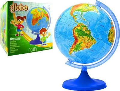 Физички глобус Glowala 160, дијаметар 16 cm, со кутија, повеќебоен