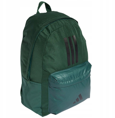 Çantë shpine Adidas Classic Bars IS7044, hapësirë për laptop, jeshile