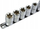 Set çelësa goditës TORX të brendshëm GEKO, 9 copë, çelik CrV, 1/2"