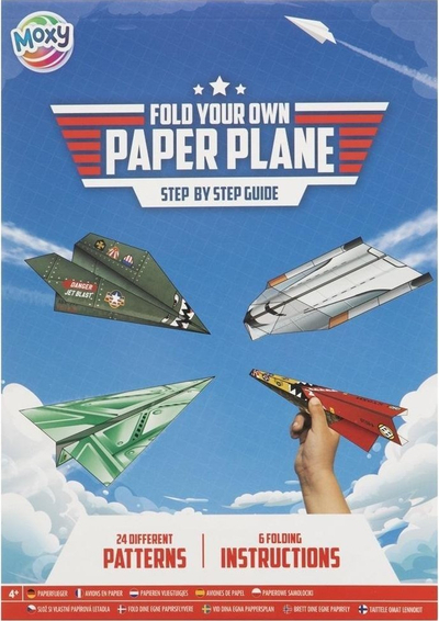 Set kreativ Grafix 100094, fletë letre për aeroplanë, shumëngjyrësh