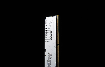 Memorie Kingston Fury Beast, 32GB (2x16GB), DDR5, 5200MT/s, CL40, e bardhë