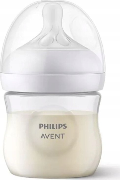Biberon Philips Avent SCY900/01, Natural Response, 125 ml, transparent