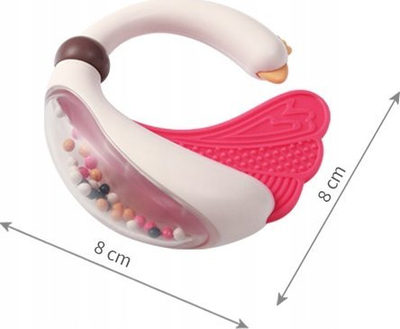 Lodër për dhëmbë Babyono Gingiva Ring, silikon, për bebe 3m+