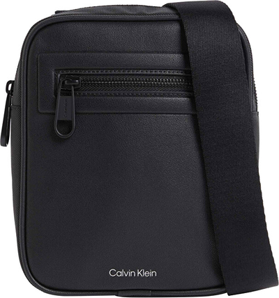 Çantë krahu për meshkuj Calvin Klein, e zezë