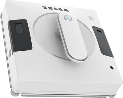 Robot pastrues dritareje Tesla RoboStar W700 WiFi, navigim gyroskopik, kontroll me aplikacion, i bardhë
