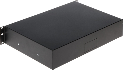 Sirtar rrëshqitës rack P19SZ 2U 300mm, metal, i zi