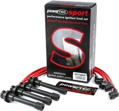 Kabllo ndezjeje PowerTEC Sport, për Honda CRX CIVIC LOGO 1992-2002, silikon, blu