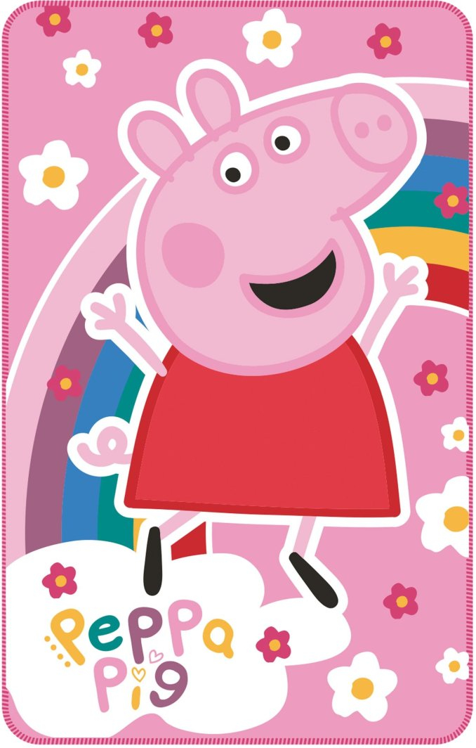Batanije Arditex Polar Fleece Peppa Pig, 150x95 cm, shumengjyrëshe