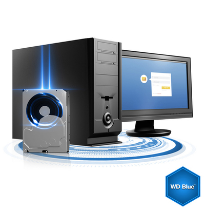 Hard Disk Western Digital WD Blue WD10EZEX, 1TB, 3.5\", 7200RPM, 64MB Cache, SATA 6Gb/s, blu