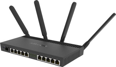 Ruter MikroTik hAP ac, 10 porta Gigabit, WiFi AC, i zi