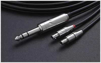 Kabllo audio FURUTECH ADL IHP35H1.3, 1.3m, stereo 6.3mm në Sennheiser HD800
