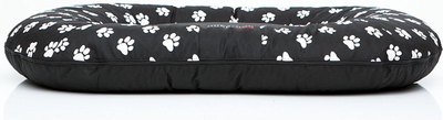 Shtrat për qen Hobbydog Pontoon Bed Prestige, madhësi XL, i zi me putra