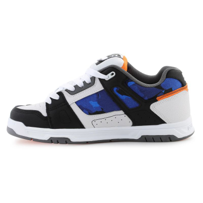 Патики DC Shoes Stag M 320188 TKE, за мажи, бели со црни детали
