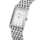 Orë për femra Daniel Wellington Bound 32x22 DW00100706, e argjendtë