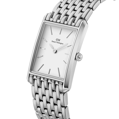 Orë për femra Daniel Wellington Bound 32x22 DW00100706, e argjendtë