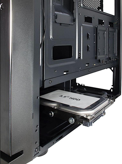 Kasë Inter-Tech W-III RGB, Midi Tower