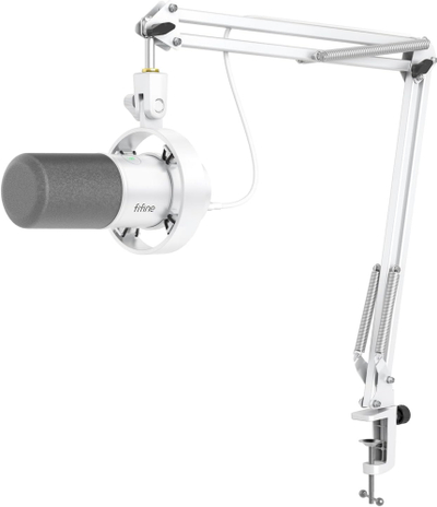 Mikrofon dinamik Fifine K688W (i bardhë)