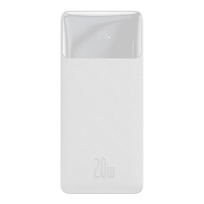 Powerbank Baseus Bipow PPBD10K, 10000mAh, 20W, i bardhë