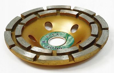 Rrotë bluarëse diamanti 115mm për beton, për mulli këndi, gri