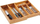 Organizues çekanësh Kesper Extendable Cutlery Tray, bambu, 26-49cm, ngjyrë druri natyrale