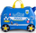 Детски куфер Trunki Ride-On Police Patrol Car Percy, 18L, син