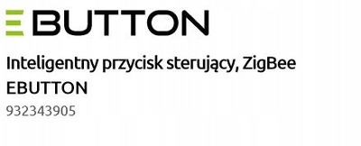 Buton smart ENGO Zigbee, 3 funksione, wireless, i bardhë