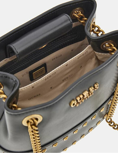 Çantë krahu për femra Guess mGU2673, e zezë