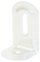 Kënd metalik për mobilje FURNITURE BRACKET 72404, 26x40x22x1.0 mm, i bardhë