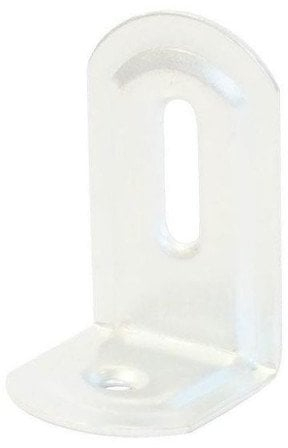 Kënd metalik për mobilje FURNITURE BRACKET 72404, 26x40x22x1.0 mm, i bardhë