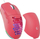 Maus gaming Rampage BLINK, 12800 DPI, 7 butona me makro, rozë me RGB