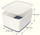 Kuti për rregullim Leitz MyBox 52161001, 18L, me kapak, e bardhë