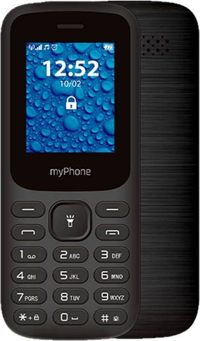 Телефон myPhone 2220 Dual SIM, екран во боја, 600mAh, црн