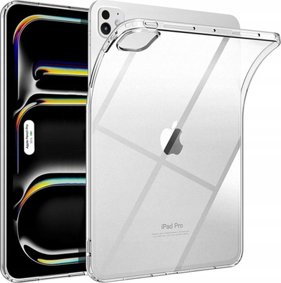 Këllëf i hollë Slim për tablet Apple iPad Pro 13" 2024, TPU, transparent