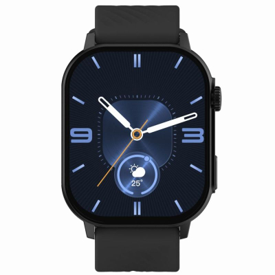Ora e zgjuar Gravity GT15-1, ekran 2.04", Bluetooth 5.0, e zezë