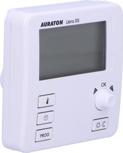 Termostat kabllor Auraton Libra DS 617, programim javor, ekran LCD, i bardhë